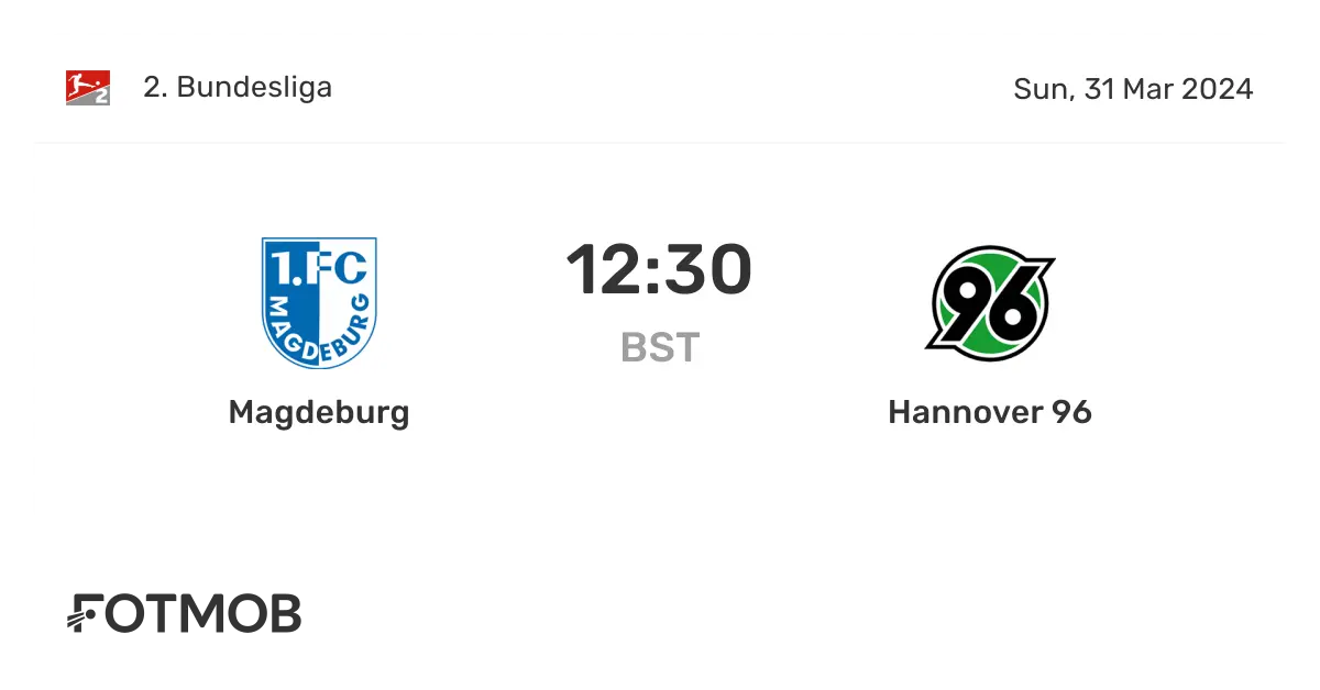 1 fc magdeburg hannover 96 1