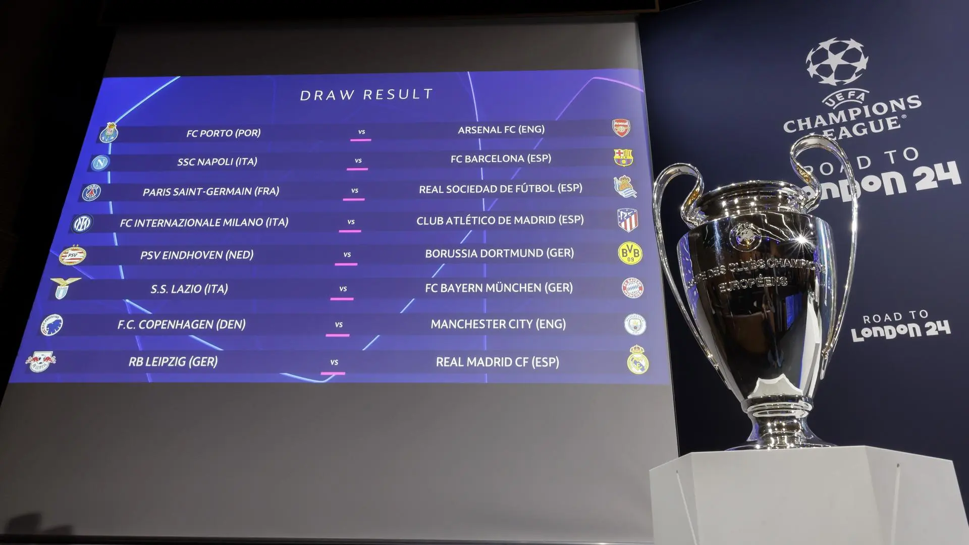 champions league achtelfinale