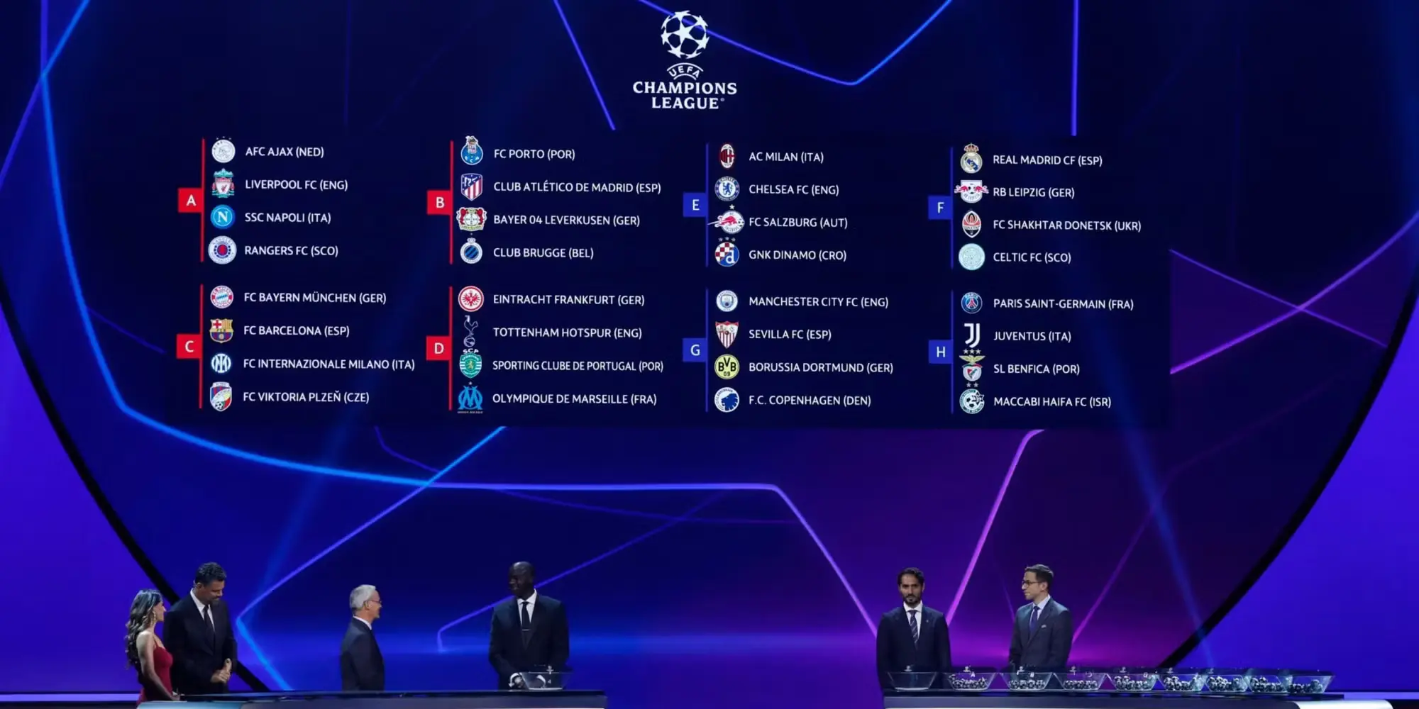 champions league draw