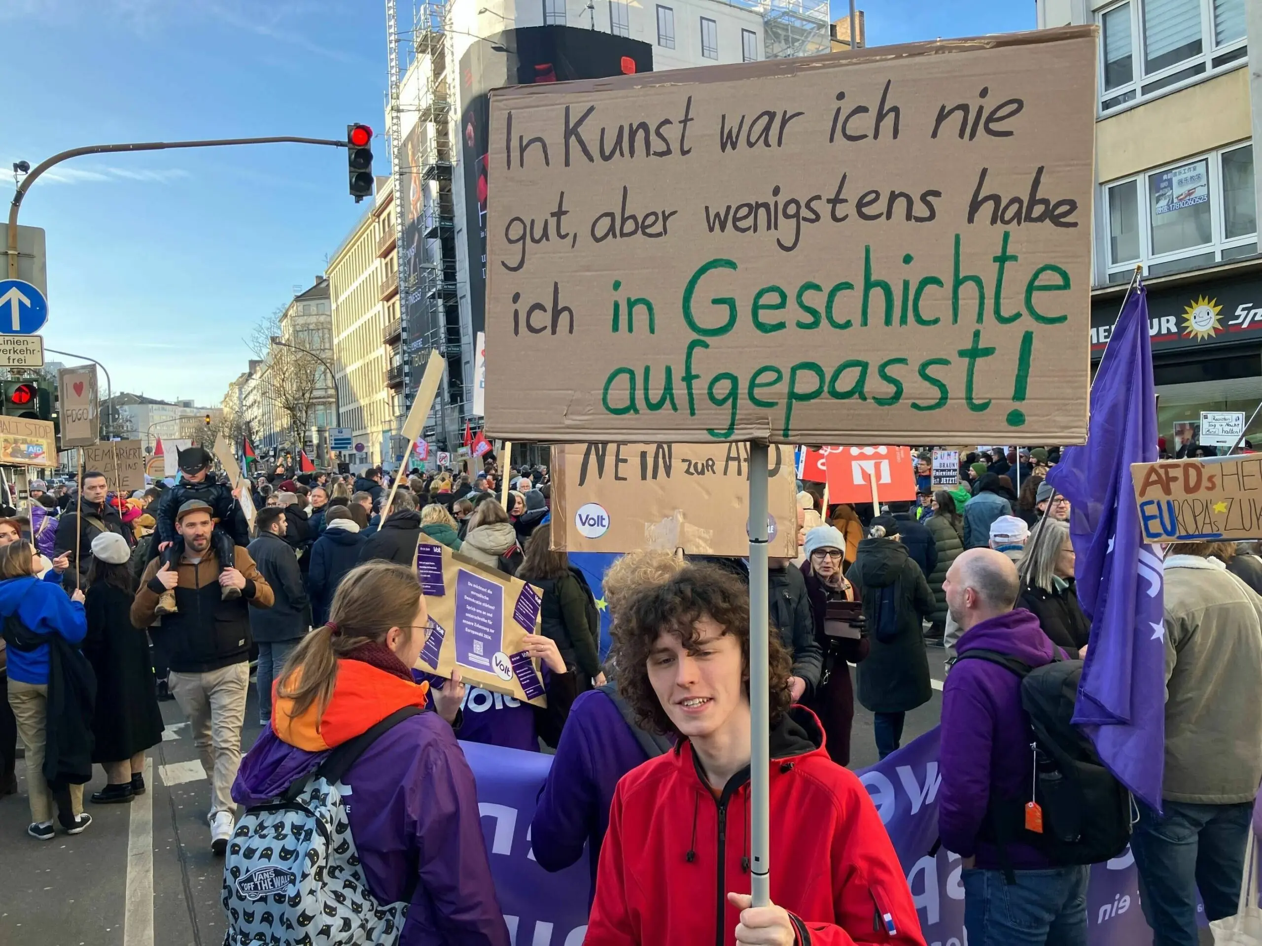 demo d sseldorf heute