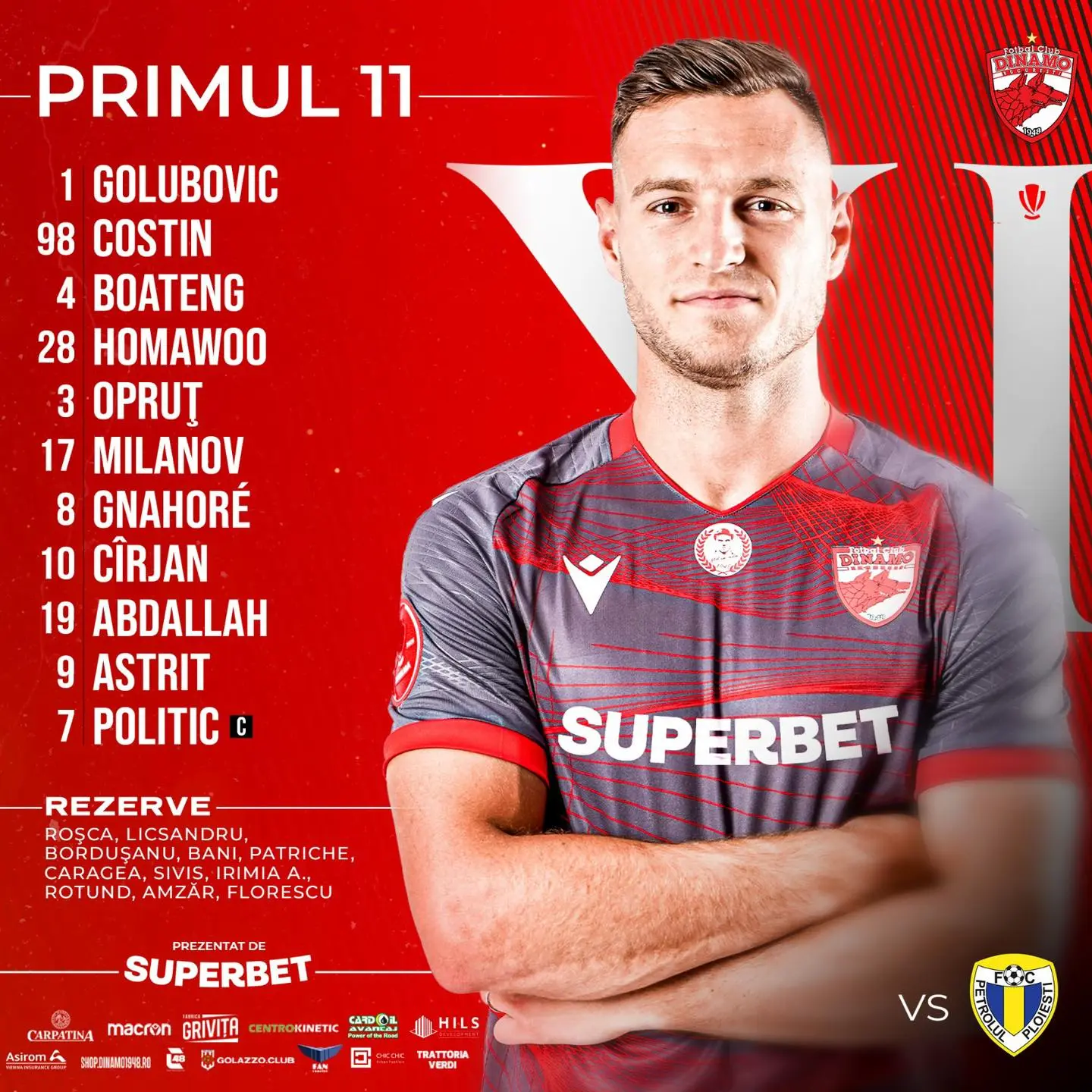 dinamo bucure ti petrolul