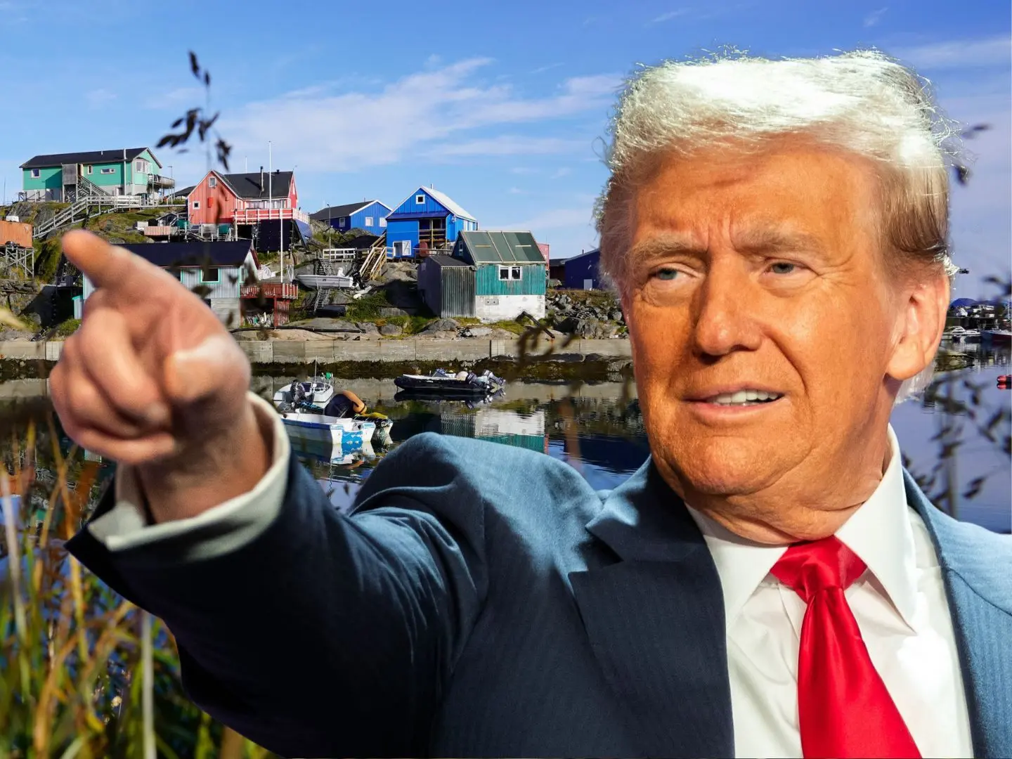 donald trump gr nland