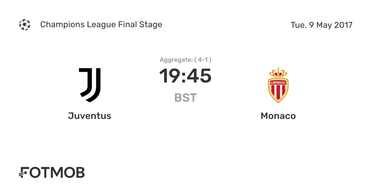 monaco juventus