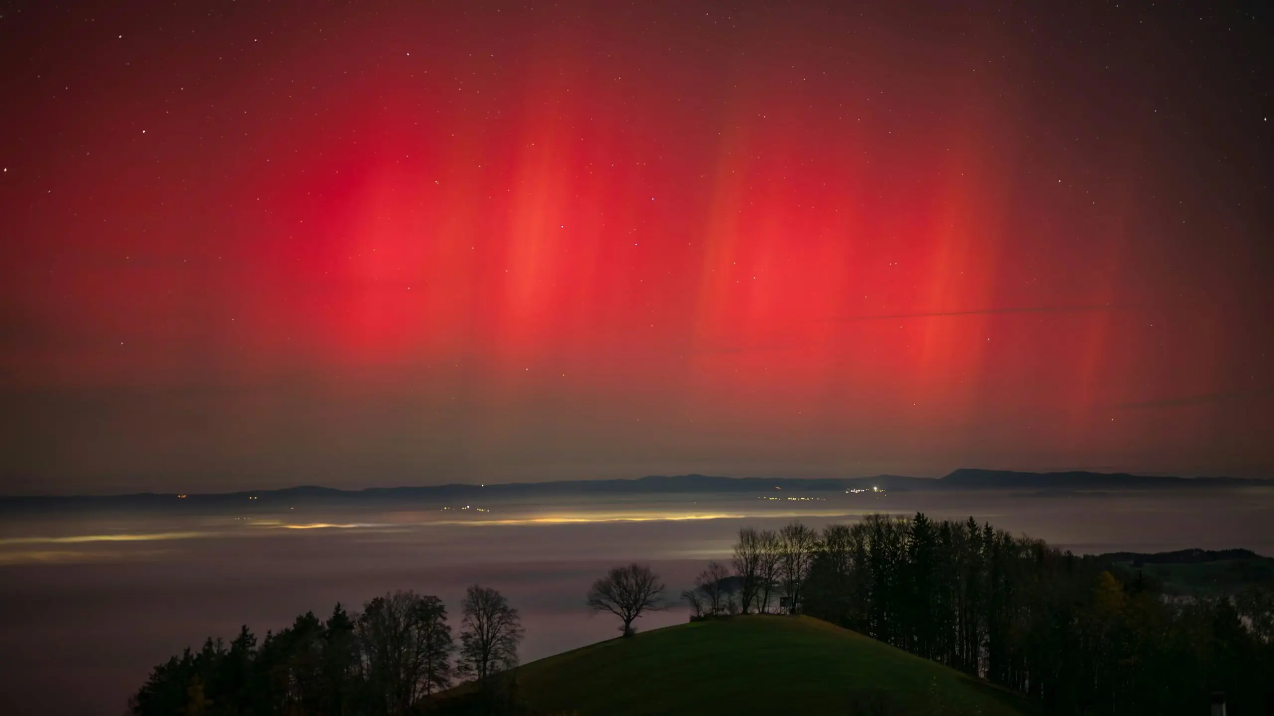 polarlichter heute bayern