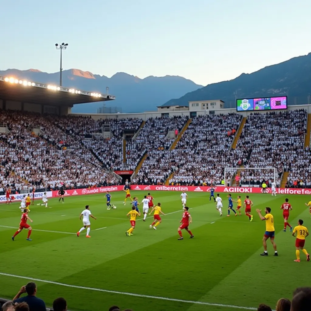 real madrid vs monaco