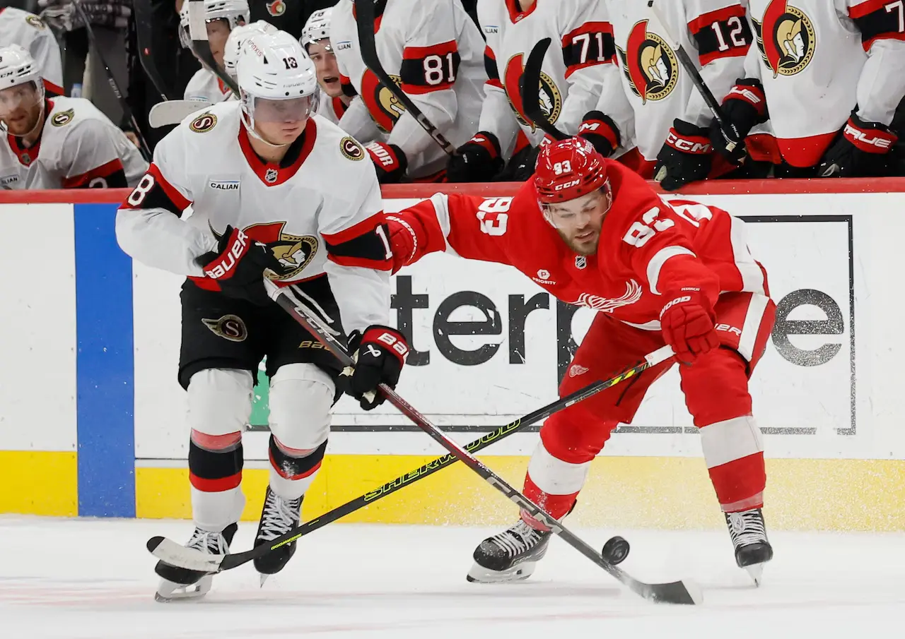 red wings senators