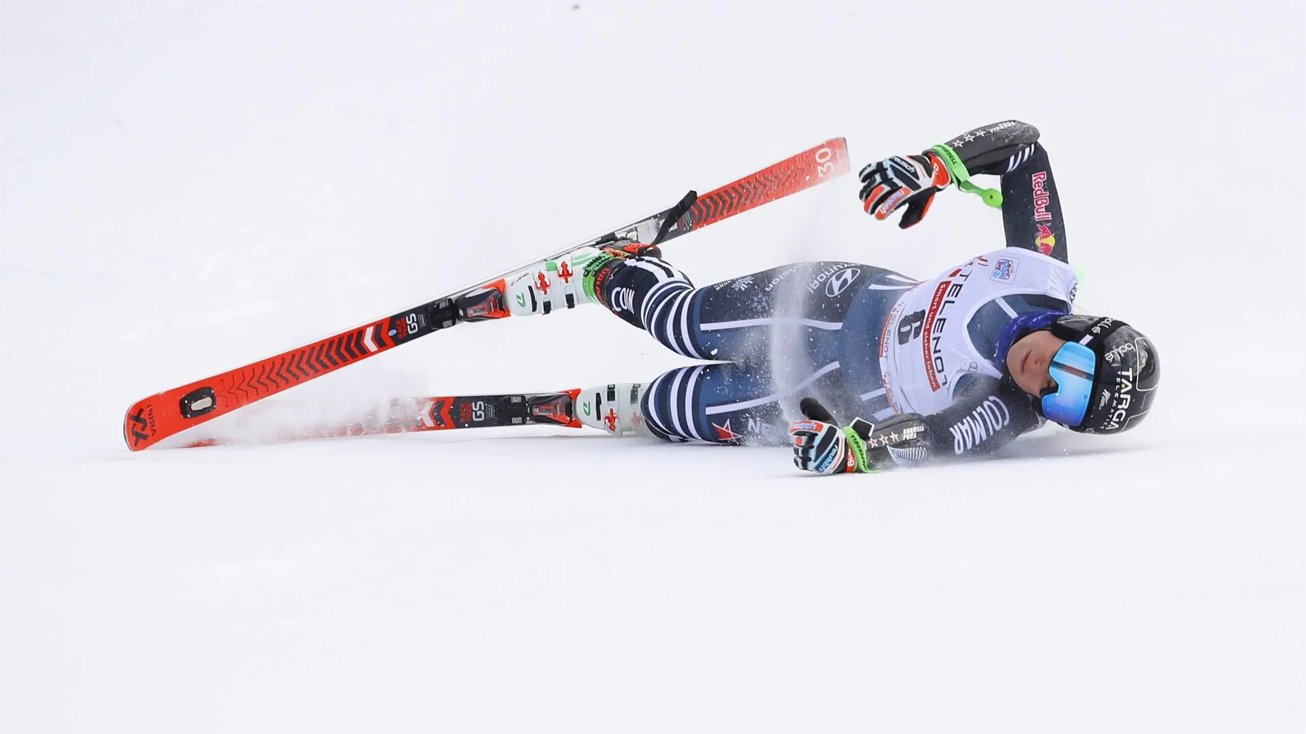 ski alpin robinson sturz