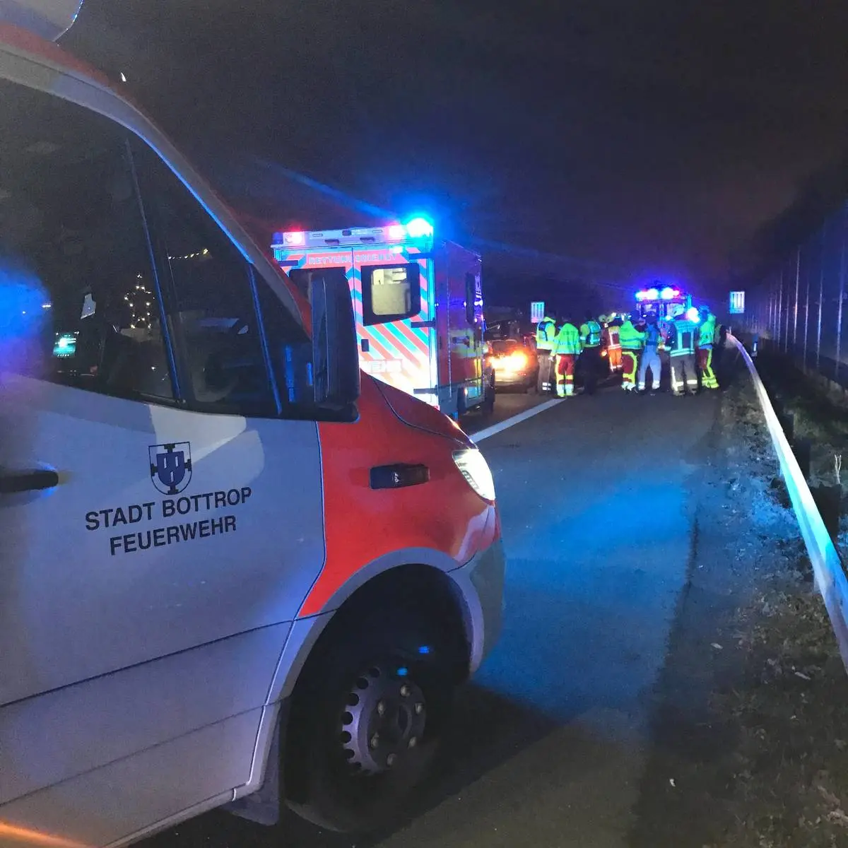 unfall a42 bottrop