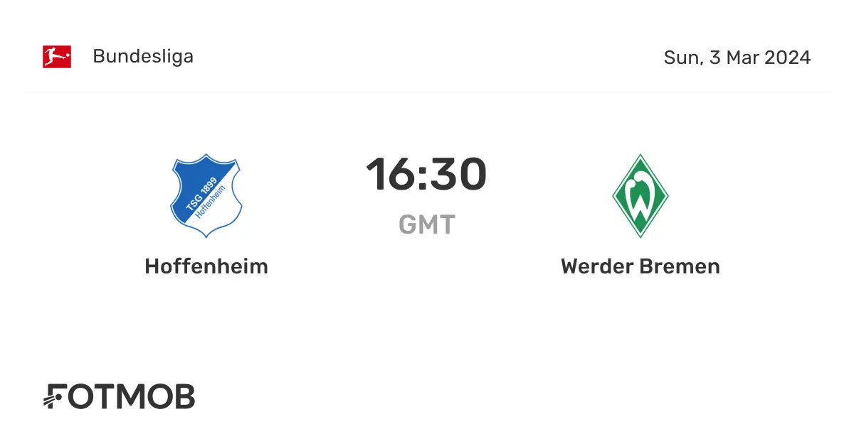werder bremen hoffenheim 2