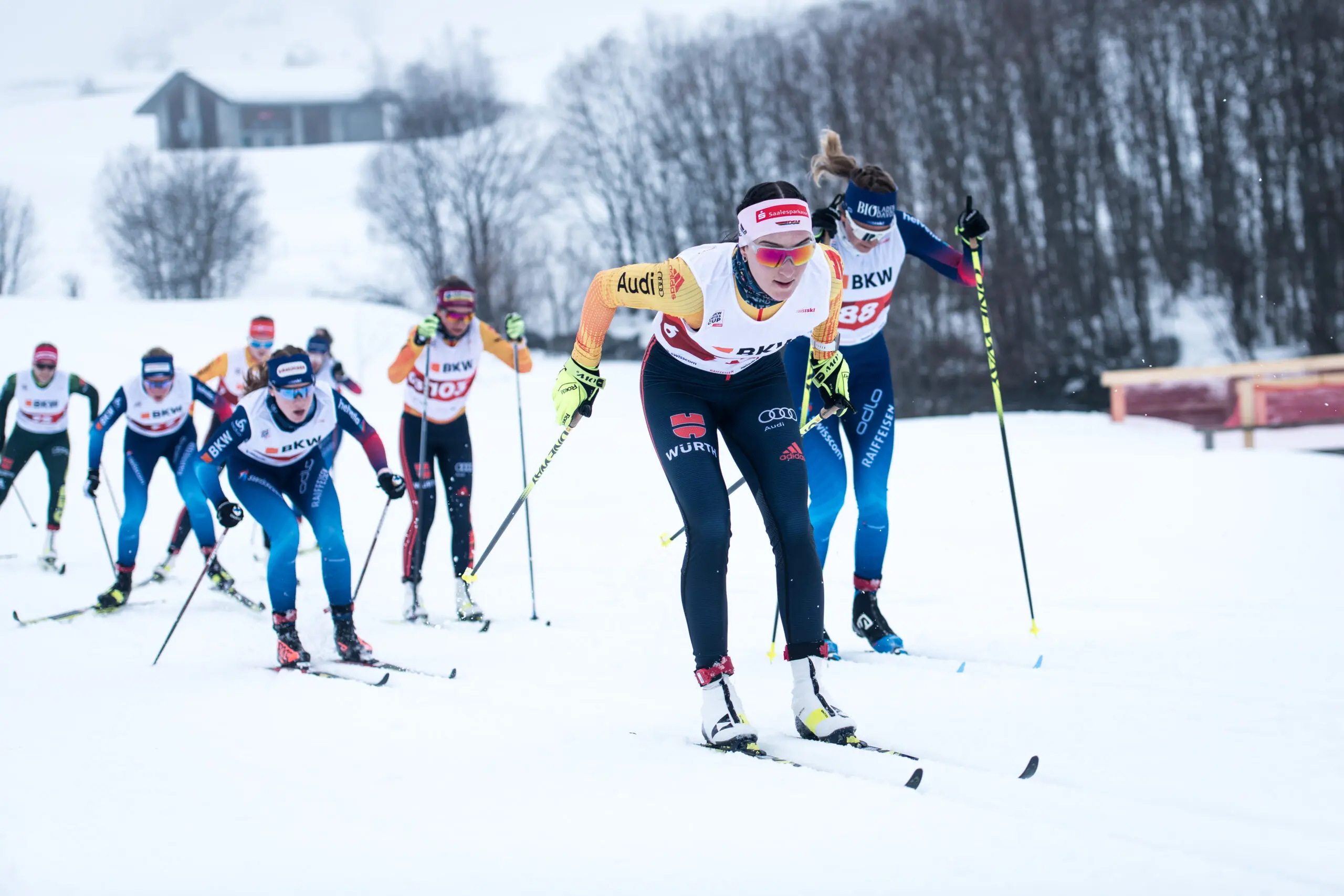 cross country skiing