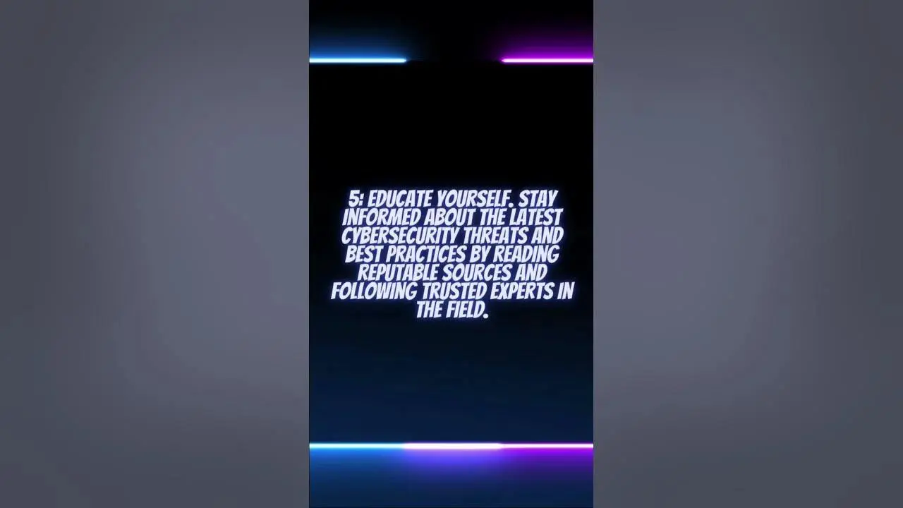 cybersecurity tips