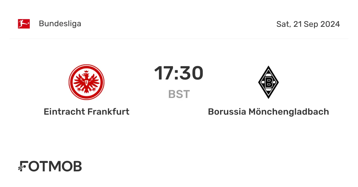 eintracht frankfurt vs m nchengladbach
