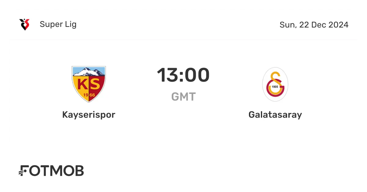 galatasaray vs kayserispor