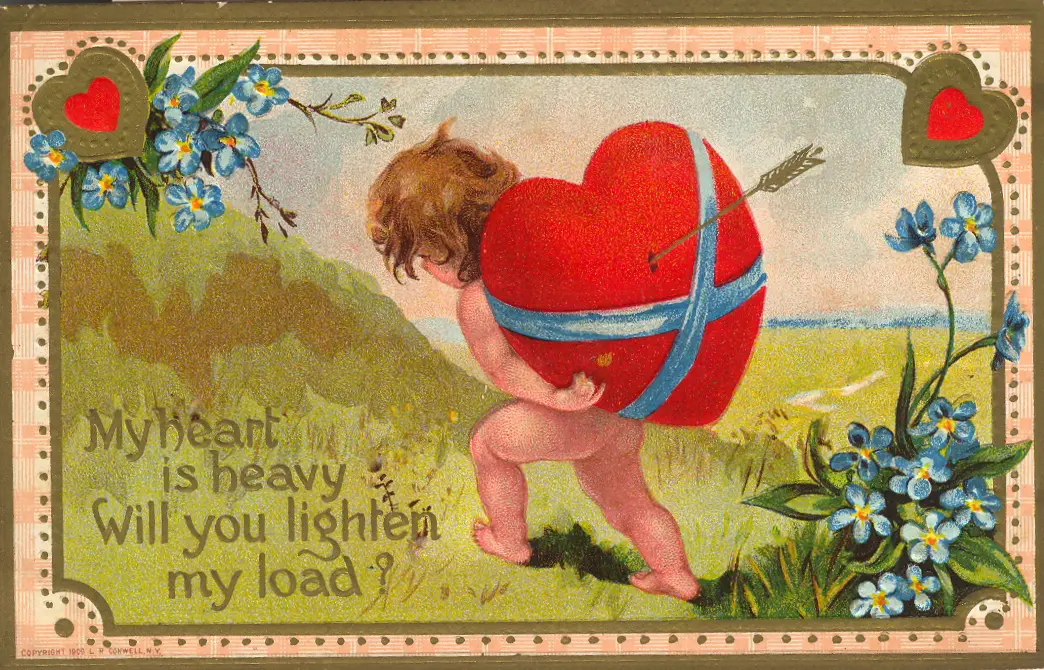 happy valentines 1900