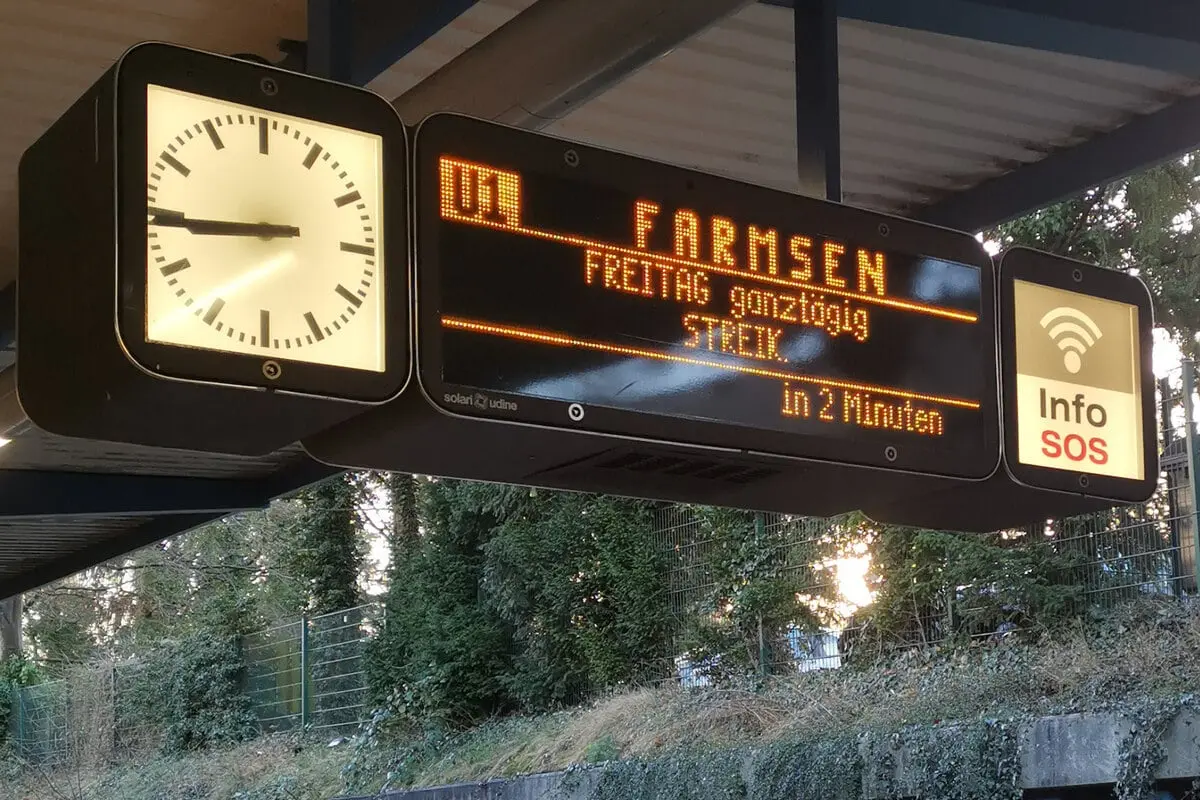 hvv streik morgen