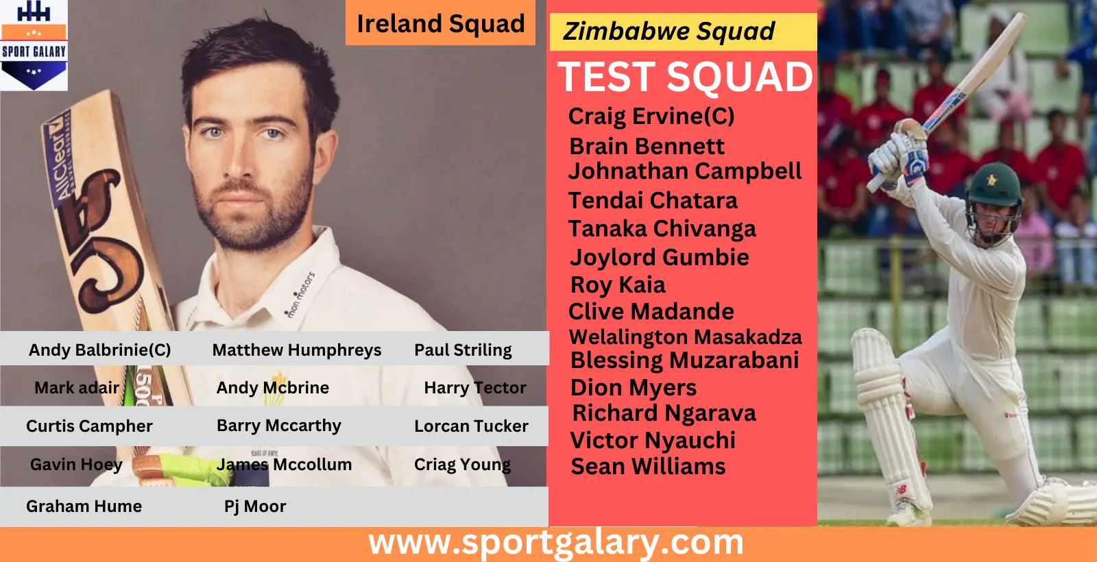 ireland vs zimbabwe