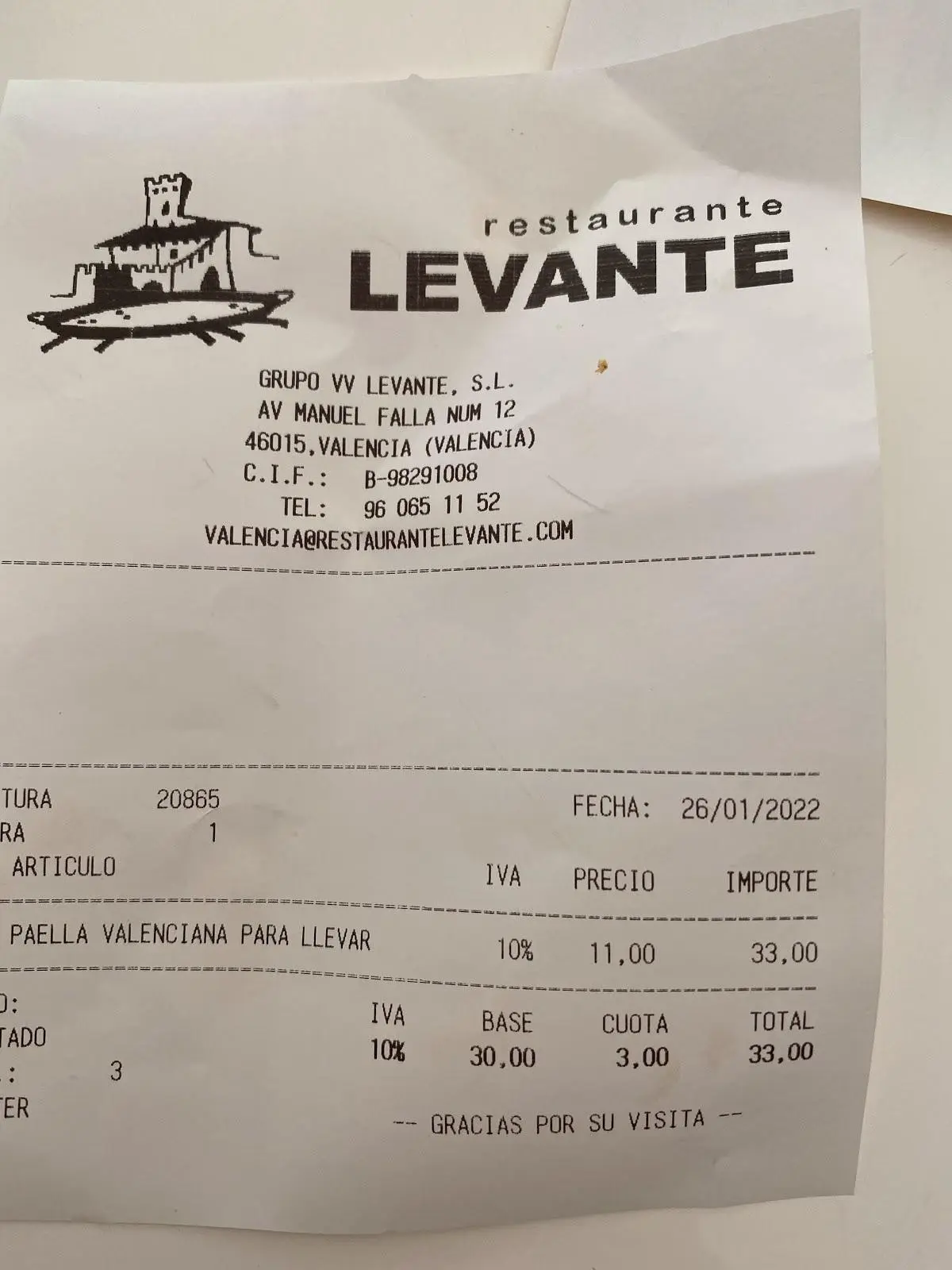 levante valencia