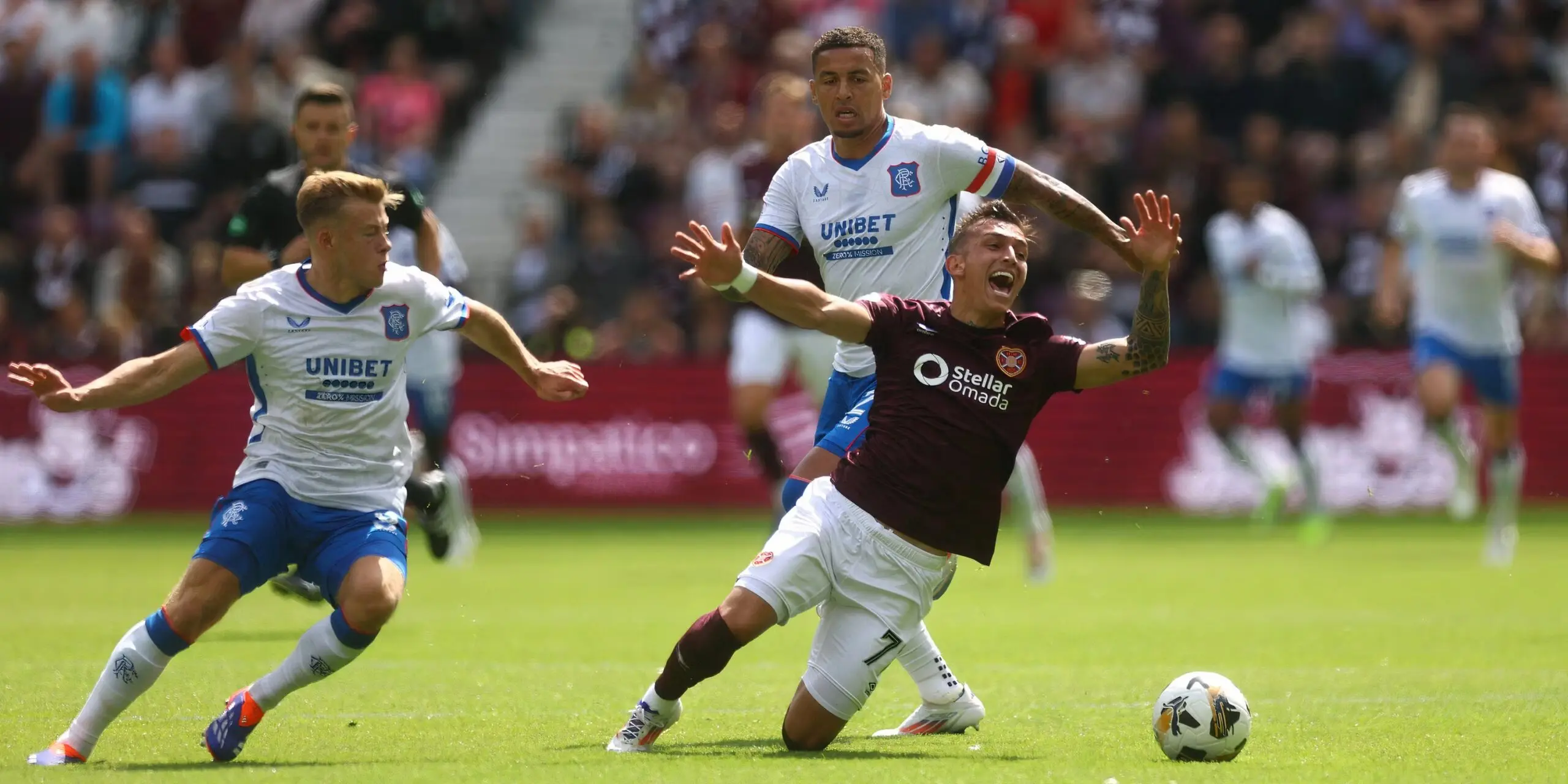 rangers hearts