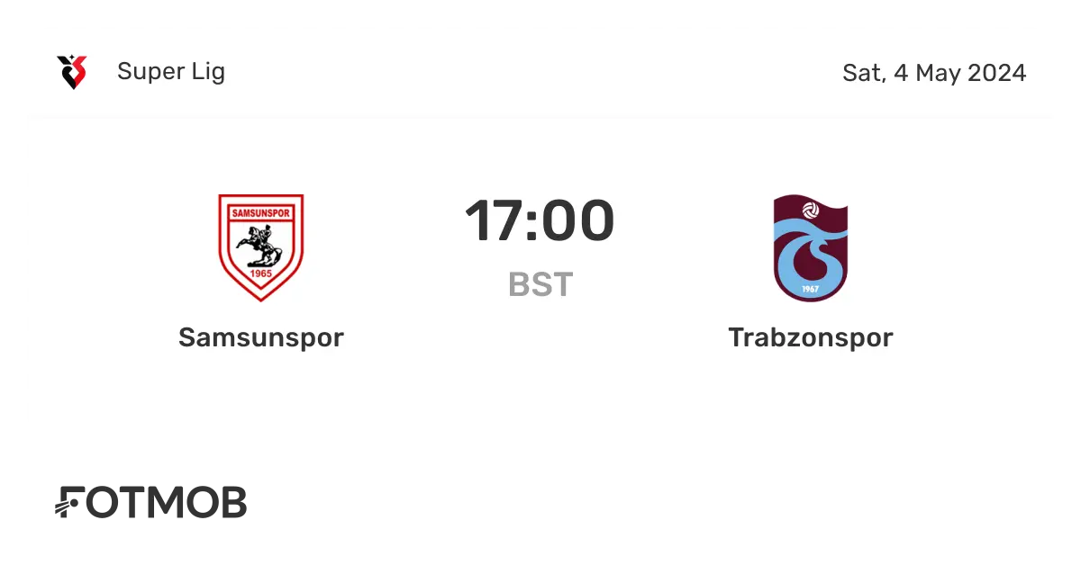 samsunspor trabzonspor