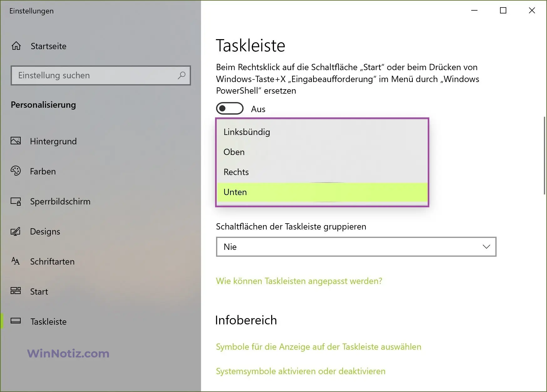 taskleiste