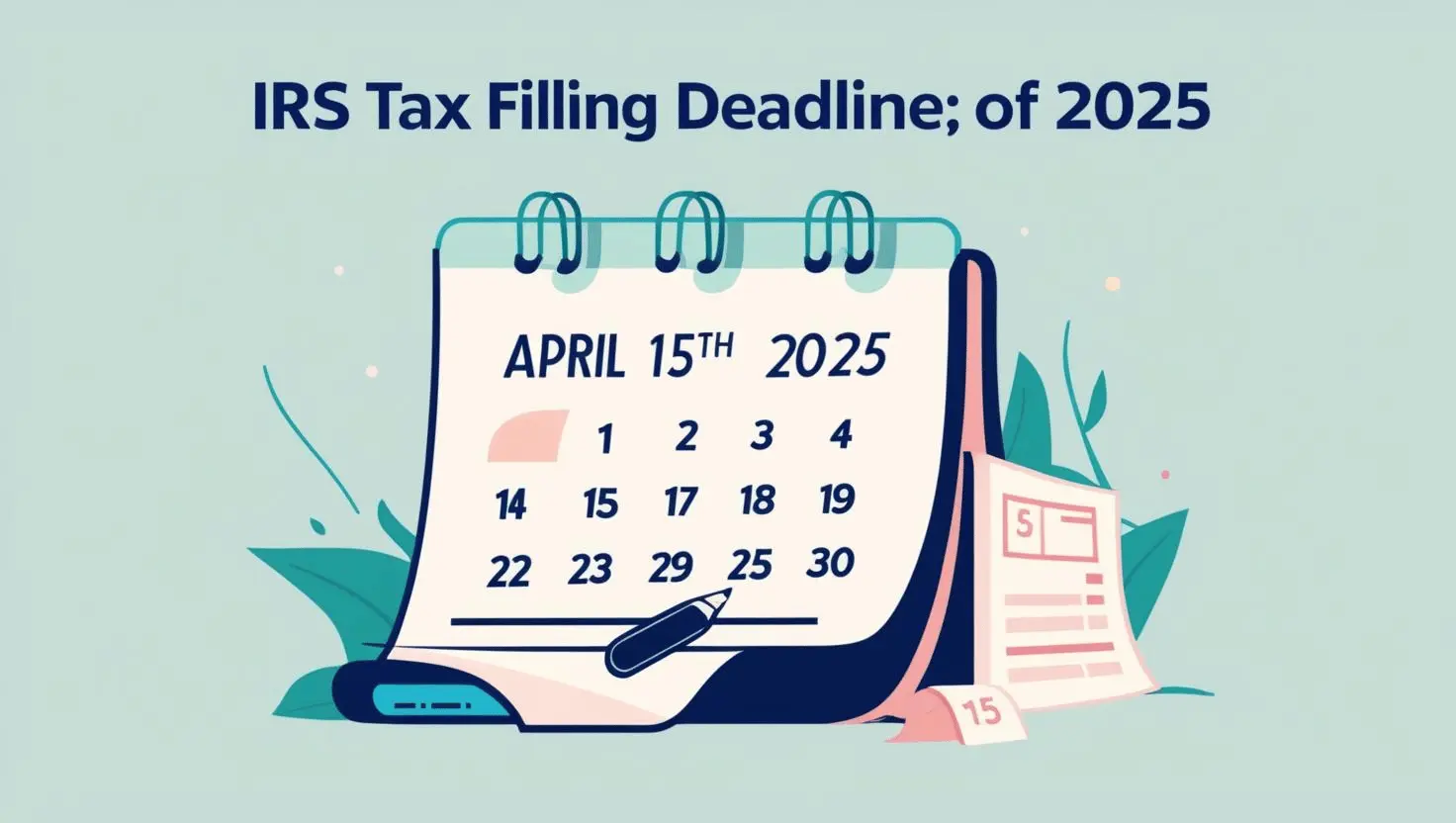 tax filing deadline