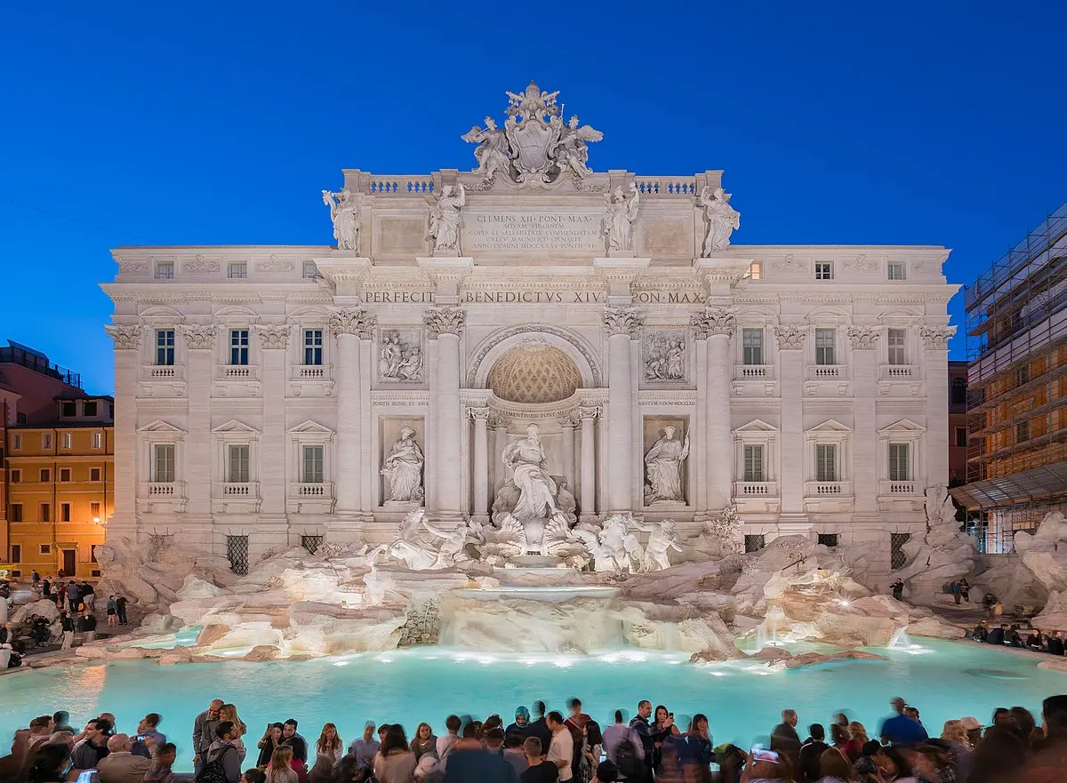 trevi brunnen