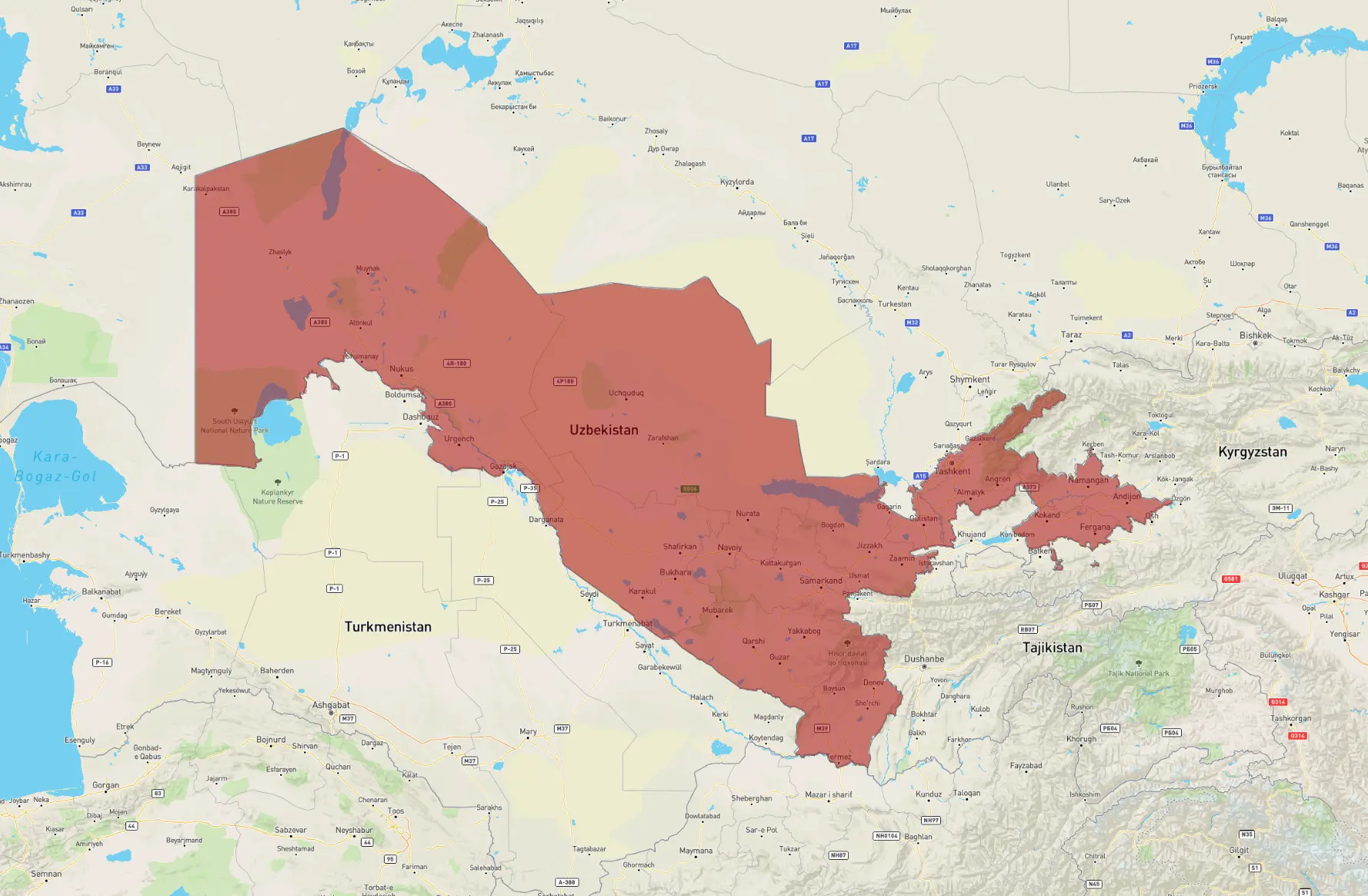 usbekistan