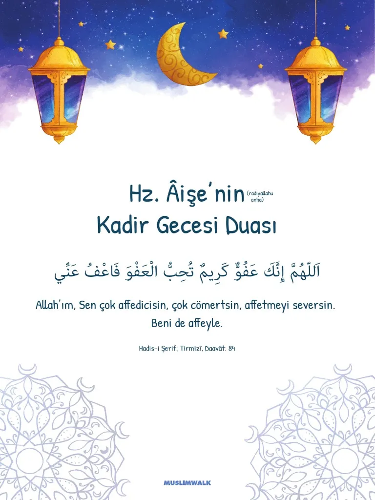 kadir gecesi duasi — AT news