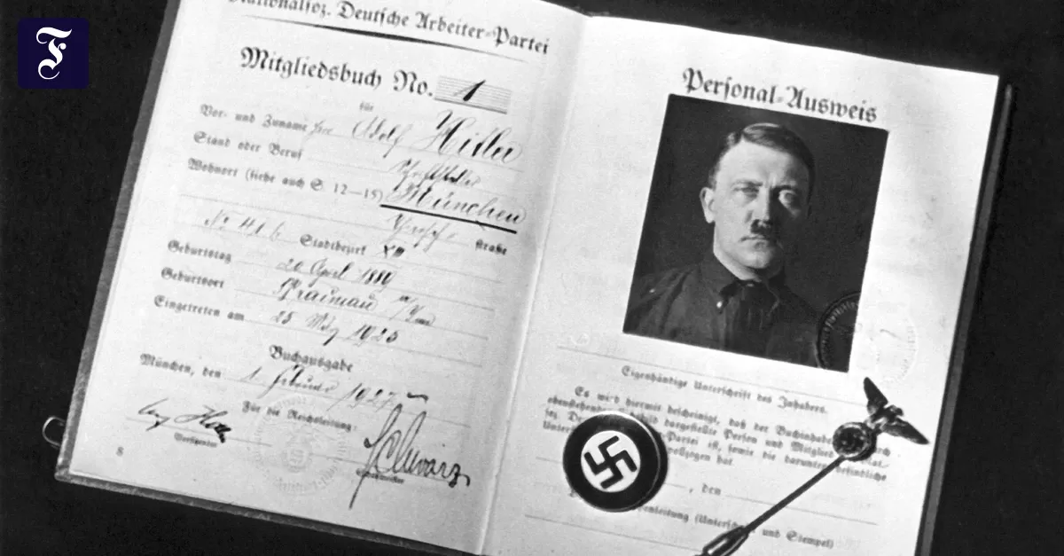 nsdap mitgliederkartei — AT news