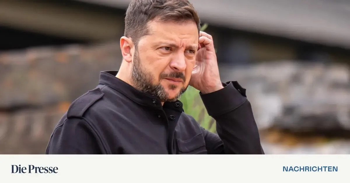 selenskyj droht orbán — AT news