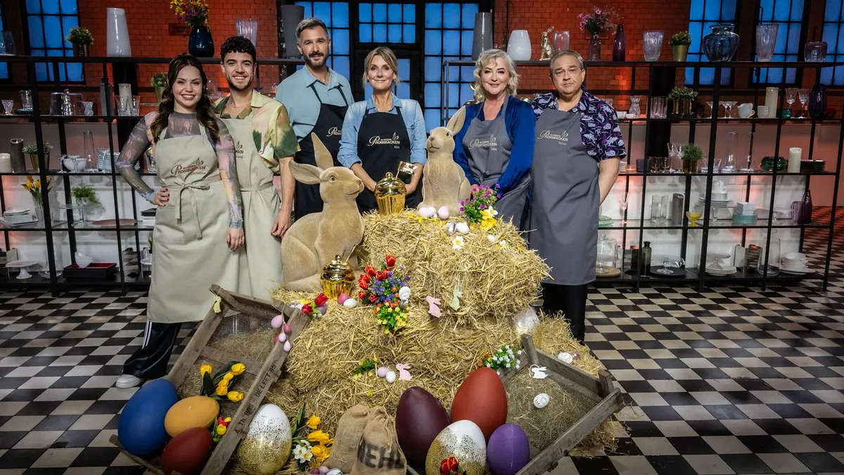 große promibacken osterspezial — AT news