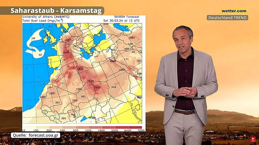 saharastaub prognose — AT news