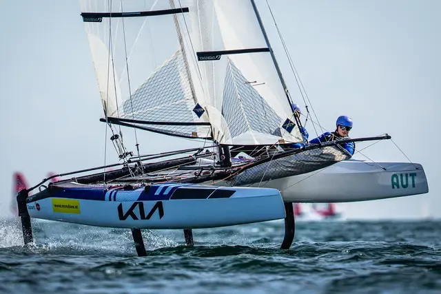 Lukas Haberl und Clara Stamminger belegten die Plätze 16, 18 und 16. | Foto: OeSV/Dominik Matesa